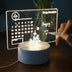 Rechargeable Note Board Night Light – Stylish & Functional