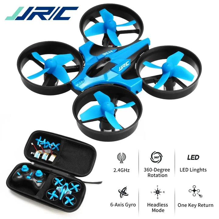 Fliegen Sie mit der JJRC H36 Mini RC-Drohne